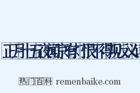 正月十五夜闻京有灯恨不得观反义词是什么意思的图片
